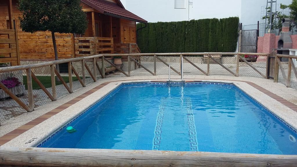 Cabanas De Madera El Rinconcillo Arroyo Frio Esterno foto