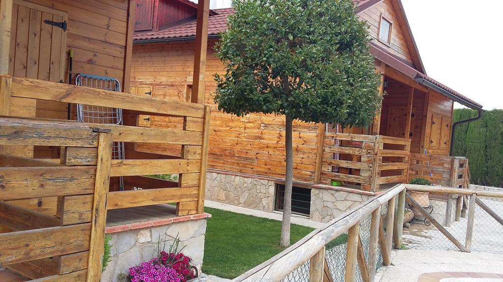 Cabanas De Madera El Rinconcillo Arroyo Frio Esterno foto